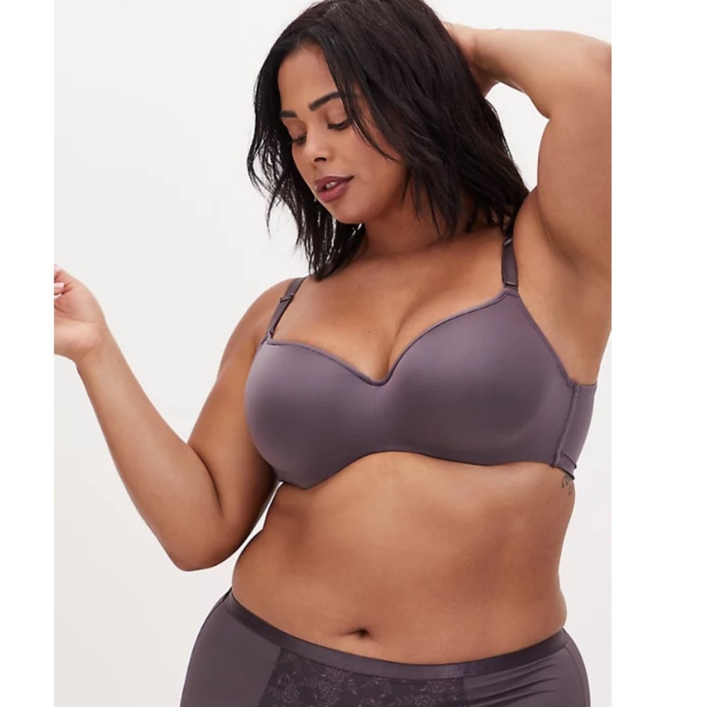 VINTAGE PURPLE 360° BACK SMOOTHING™ LIGHTLY LINED FULL COVERAGE BALCONETTE BRA